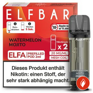 Elfbar Elfa Watermelon Mojito 20mg Einweg Prefilled Pod