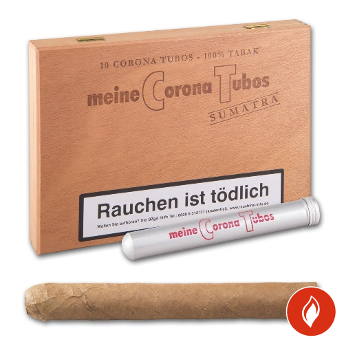 Meine Corona Tubos Sumatra Zigarren Kiste