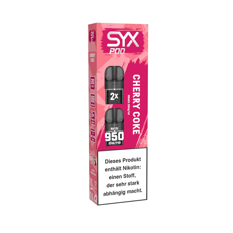 Syx Pod Cherry Coke 20mg Prefilled Pods