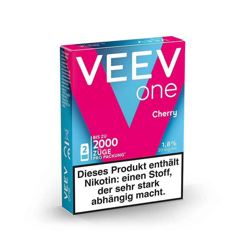 Veev One Cherry 20mg Prefilled Pods Packung Side