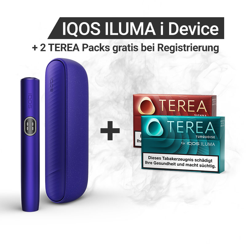 IQOS ILUMA i Electric Purple + Gratis TEREA Packs