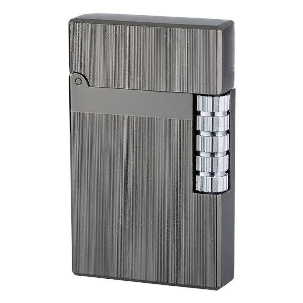 Eurojet Feuerzeug Stein Milan Black Brush