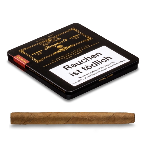 Partageno 154 Sumatra Zigarillos 10er Blechschachtel