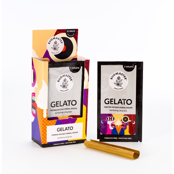 Budmaster Gelato Terpene Infused Blunt Wraps