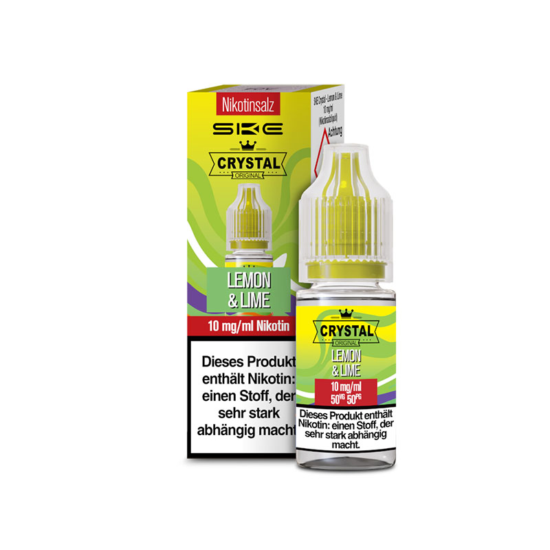 SKE Crystal Liquid Lemon & Lime 10 mg