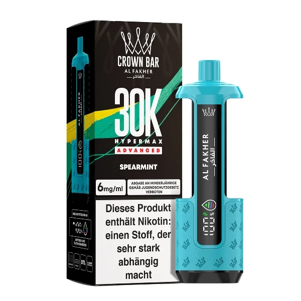 Al Fakher Hypermax Spearmint 6mg E-Zigarette