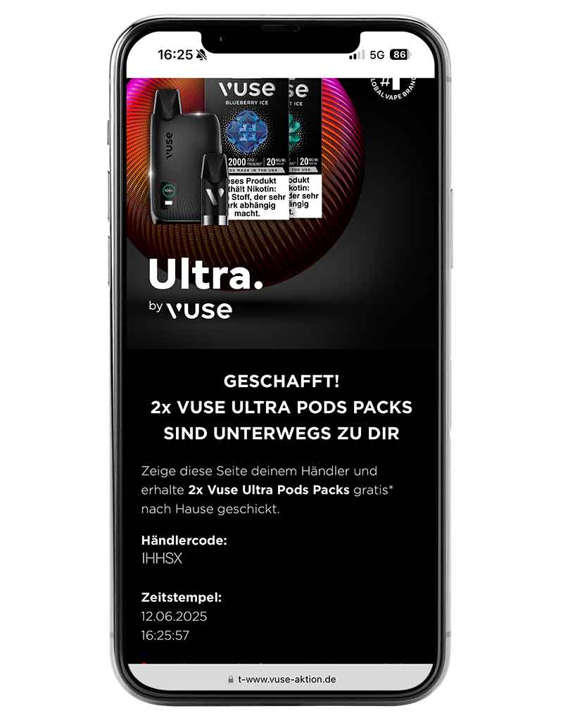 VUSE-Ultra-ID_Geratecode_Beispiel_Zedaco