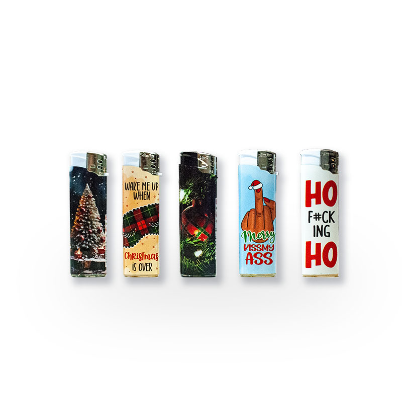 Weihnachtsdesign Feuerzeug Piezo