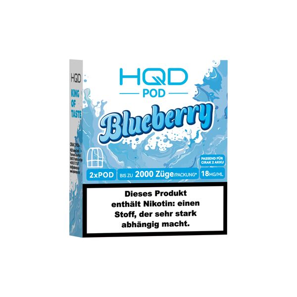 HQD Cirak 2 Blueberry 18mg Prefilled Pods