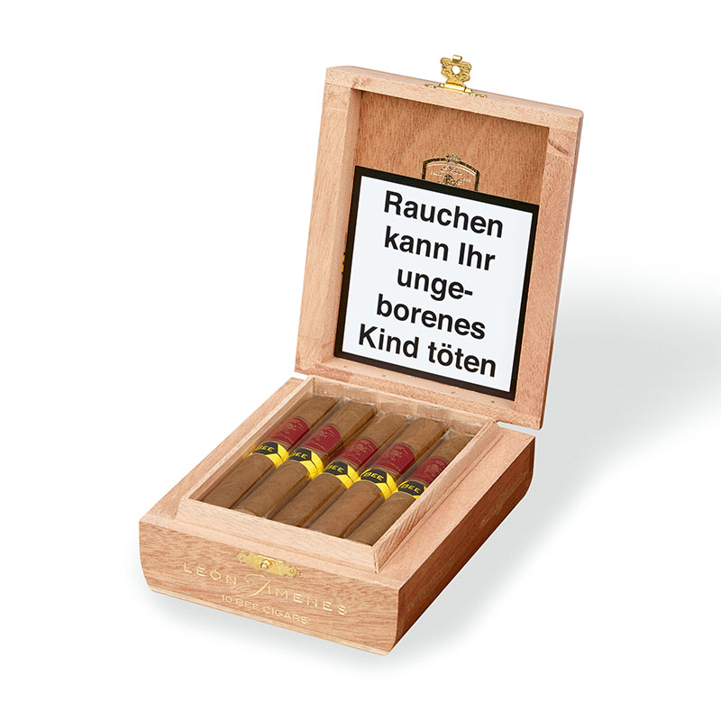 Leon Jimenes Petit Corona Bee Zigarren Kiste