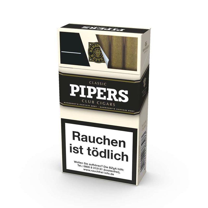 Pipers Classic OP 100 Zigarillos Schachtel
