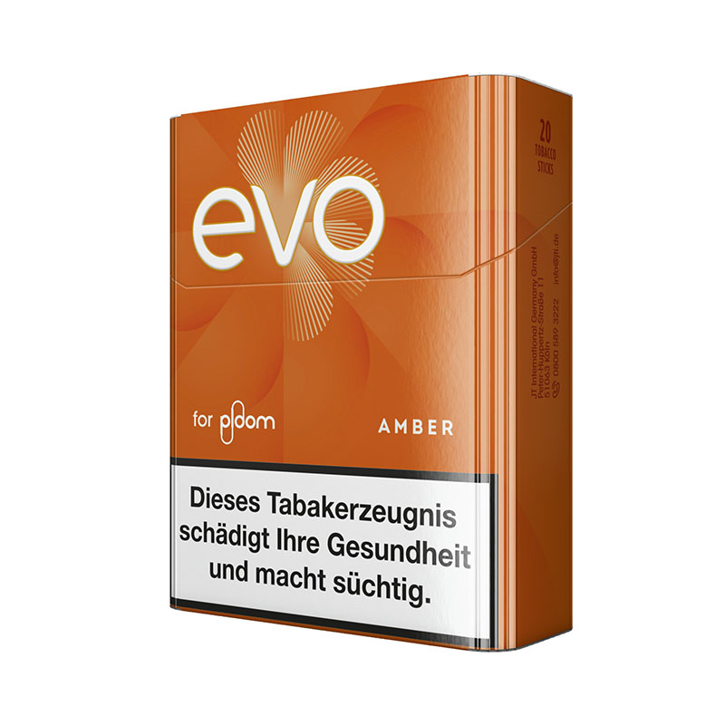Evo Sticks Amber Schachtel
