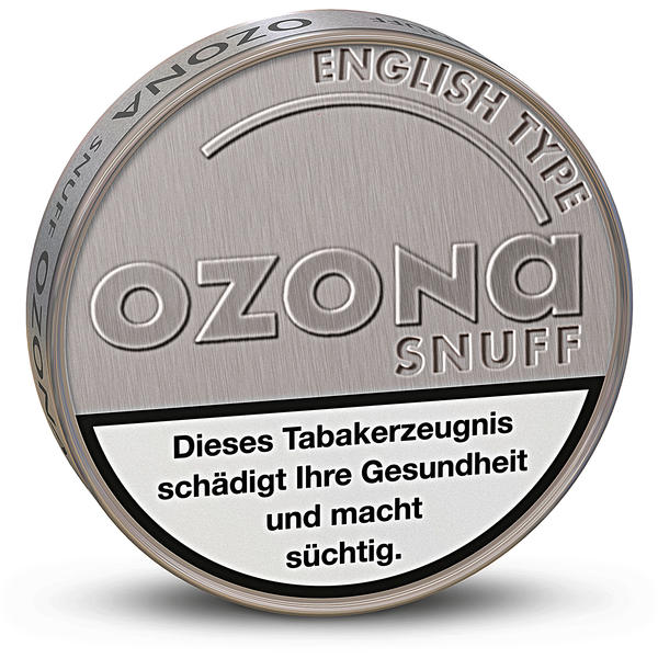 Ozona English Type Schnupftabak Dose