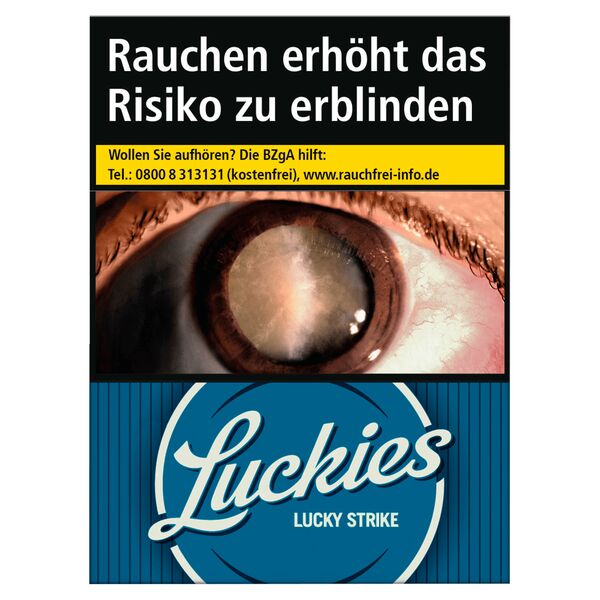 Luckies Crafted 1871 Blue Giga Zigaretten Schachtel