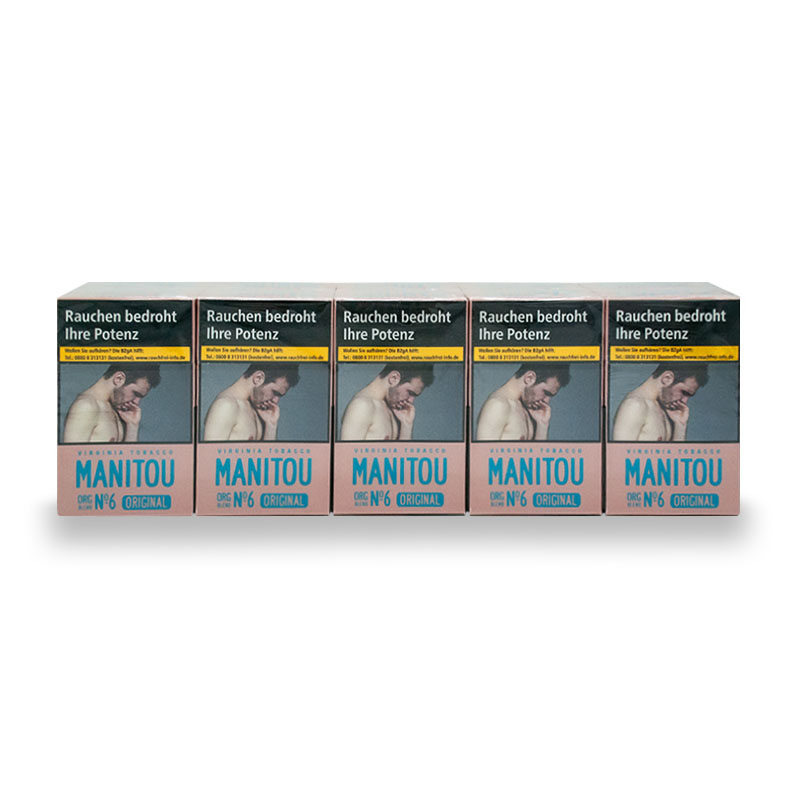 Manitou Pink No.6 Original Pack Zigaretten Stange