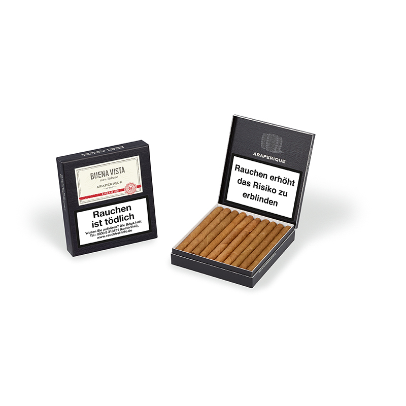 Buena Vista Araperique Zigarillos Schachtel