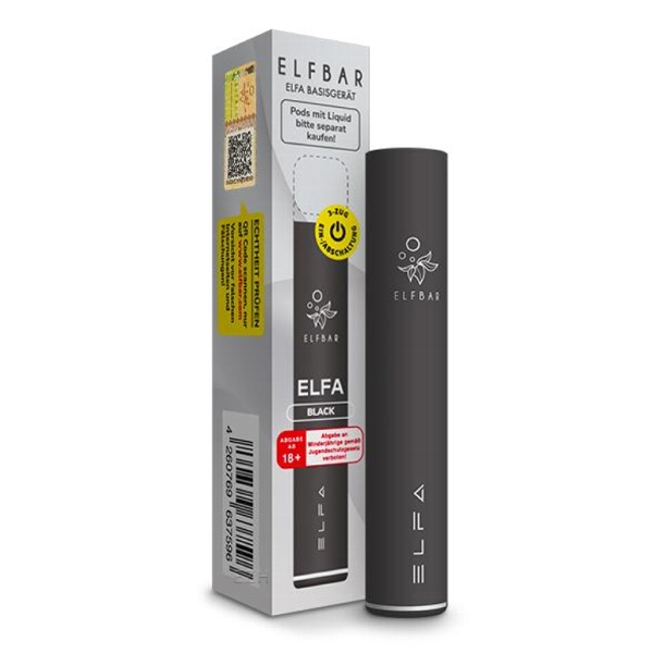 Elfbar ELFA CP Body Black Akku Stick E-Zigarette