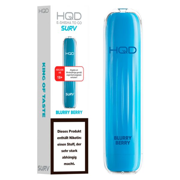 HQD Surv Blurry Berry 18mg Einweg E-Zigarette