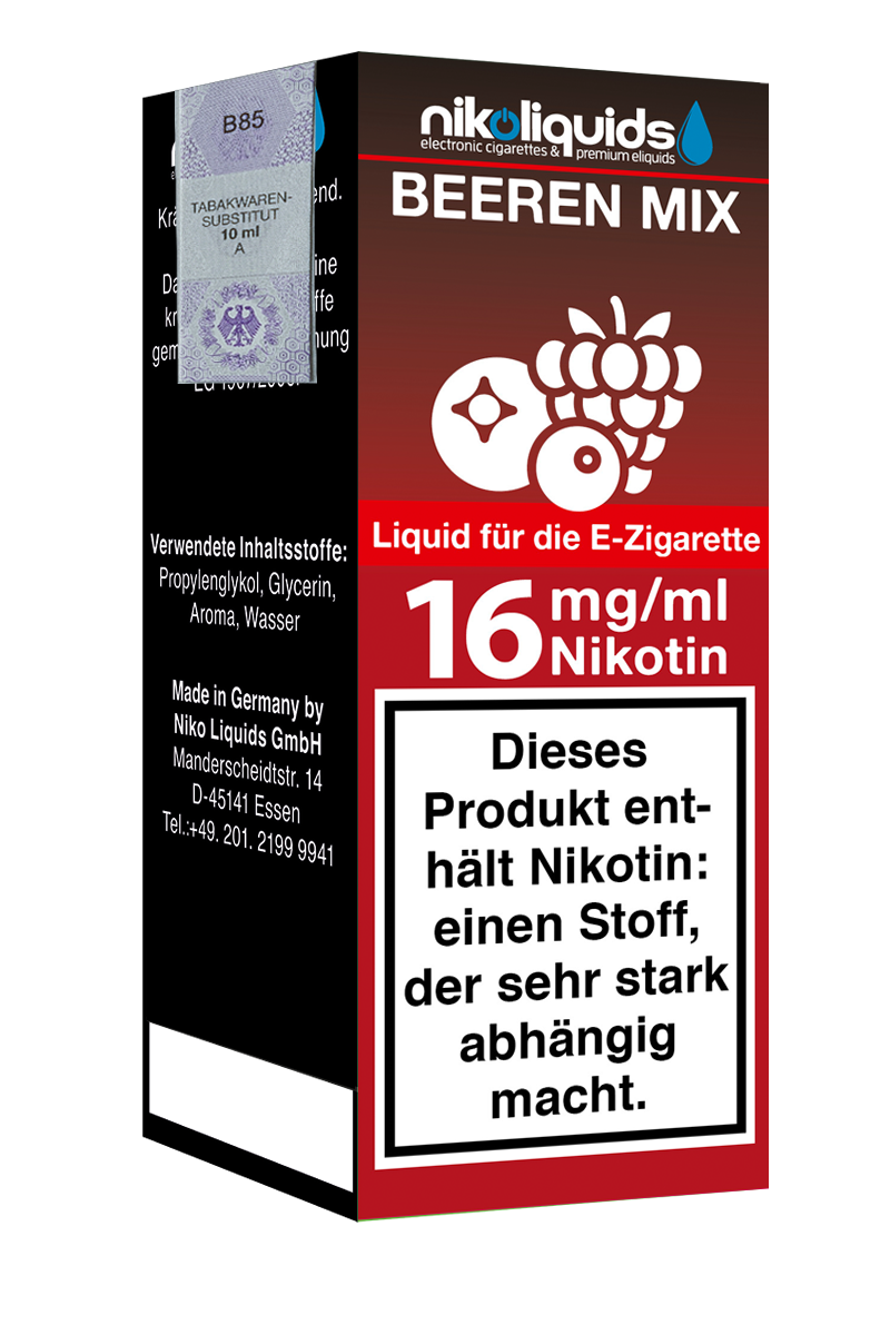 Nikoliquids Beeren Mix 16mg Liquid Flasche online bestellen! Nikoliquids Beeren Mix 16mg Liquid Flasche online bestellen!
