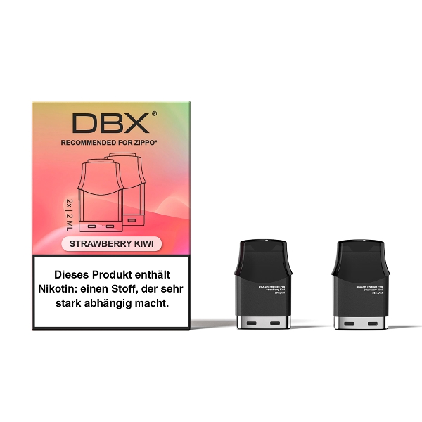 DBX for Zippo Strawberry Kiwi 20mg Pods
