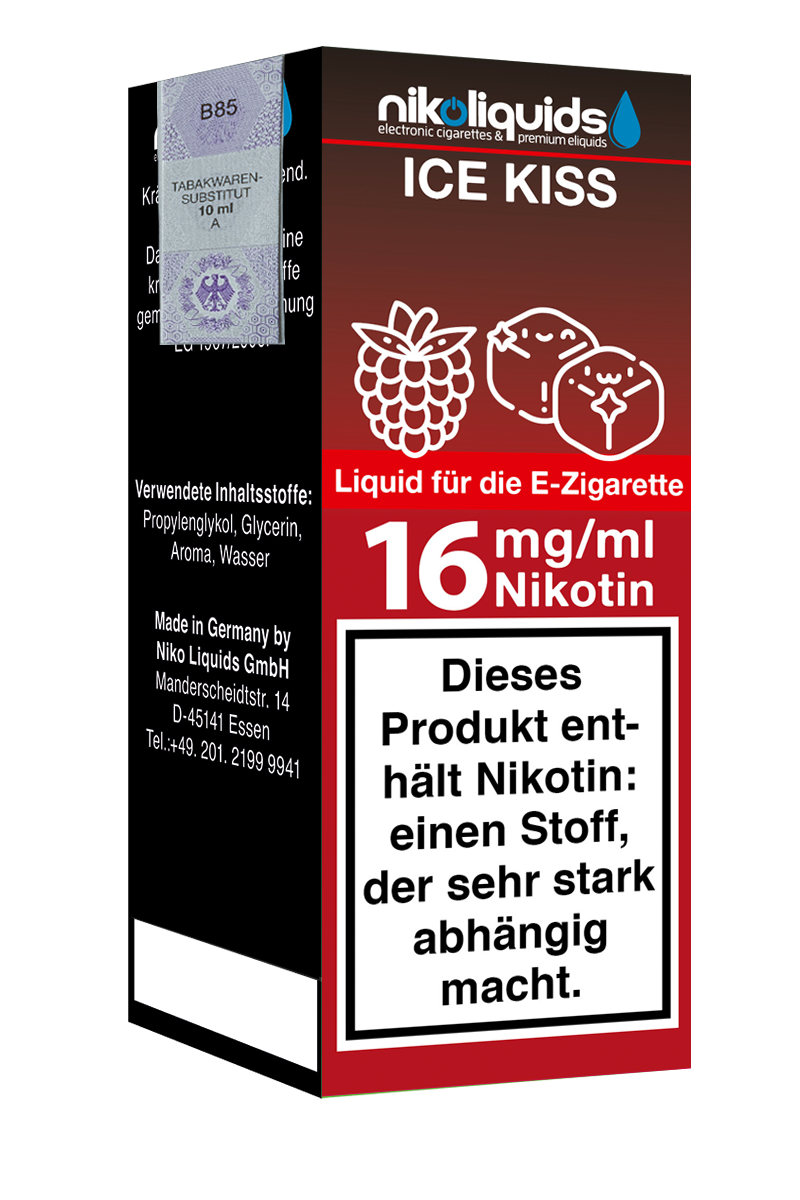 E-Liquid Nikoliquids Ice Kiss 16 mg