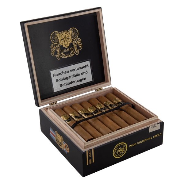 Vegas de Santiago Chaman Wide Churchill Zigarren Kiste Kiste