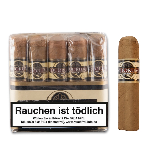 Quorum Shade Short Robusto Zigarren 10er Bundle