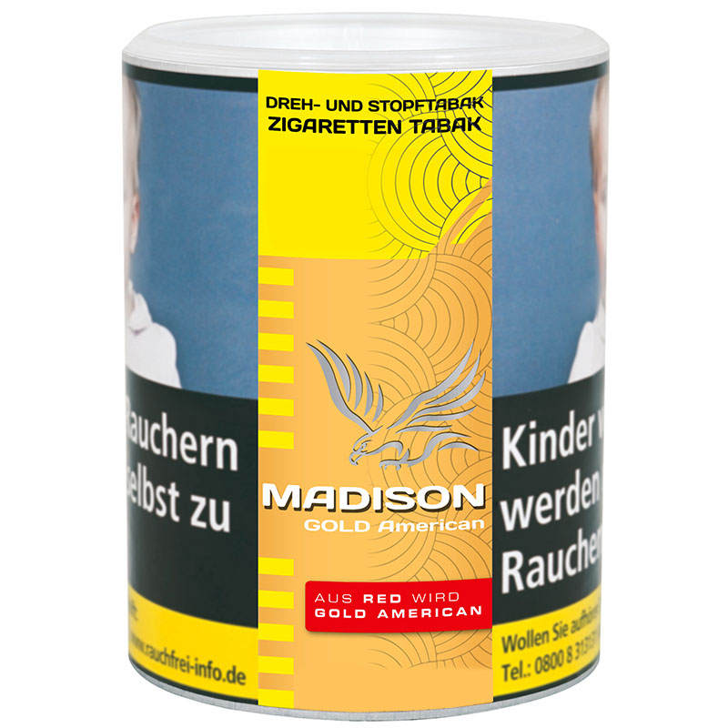 Madison Gold Feinschnitt Dose