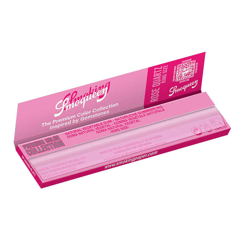 Smoking Smoqueen Rose Quartz King Size Zigarettenpapier