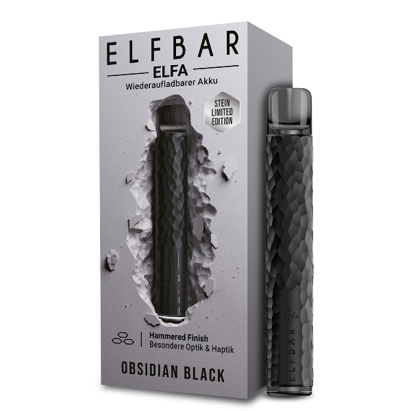 Elfbar Elfa Limited Edition E-Zigarette Obsidian Black