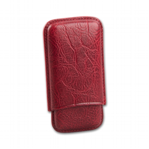 Cigarilloetui Leder Martin Wess burgund