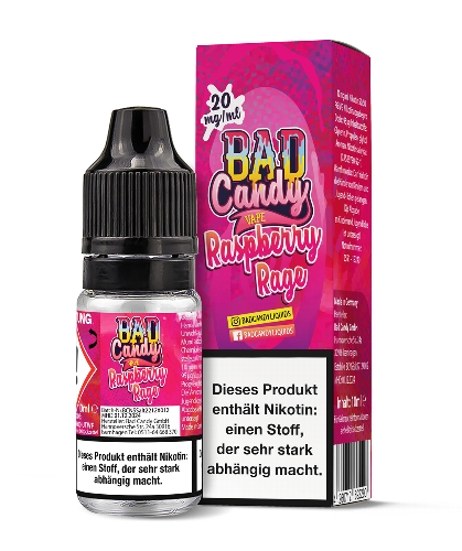Bad Candy Raspberry Rage 20 mg Nikotinsalz Liquid