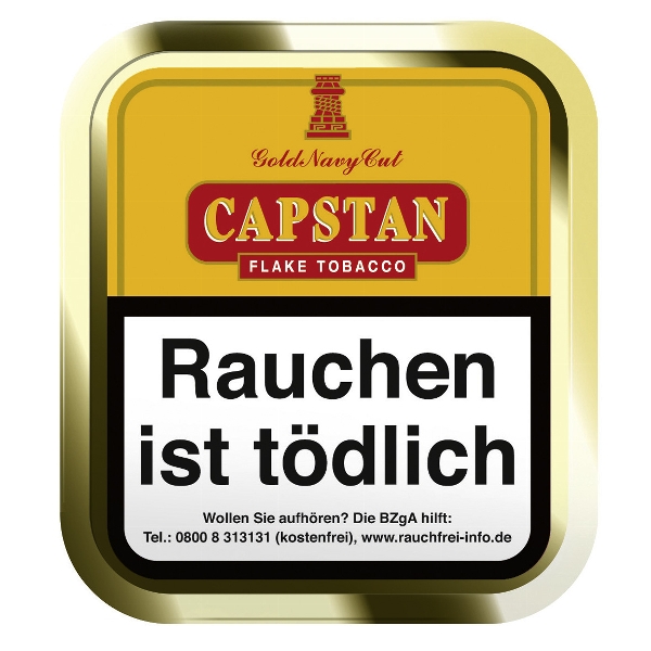 Capstan Gold Flake Navy Cut Pfeifentabak Dose