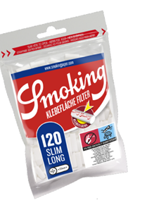 Smoking Classic Slim Long Filter Klebefläche Packung