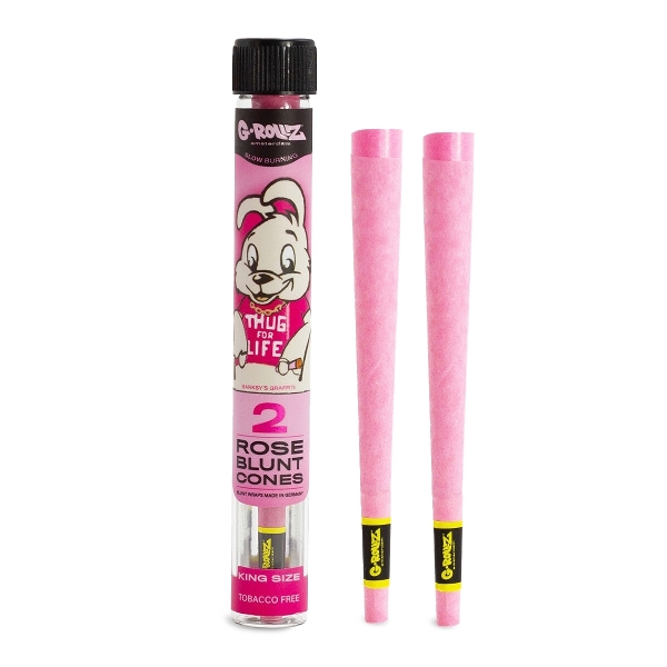 G-Rollz Banksy's Graffiti Rose Cones Glasröhrchen