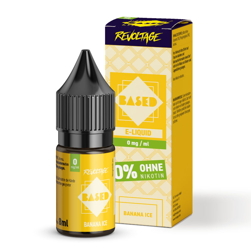 Revoltage Hybrid Based Banana Ice 0mg Nikotinsalz Liquid