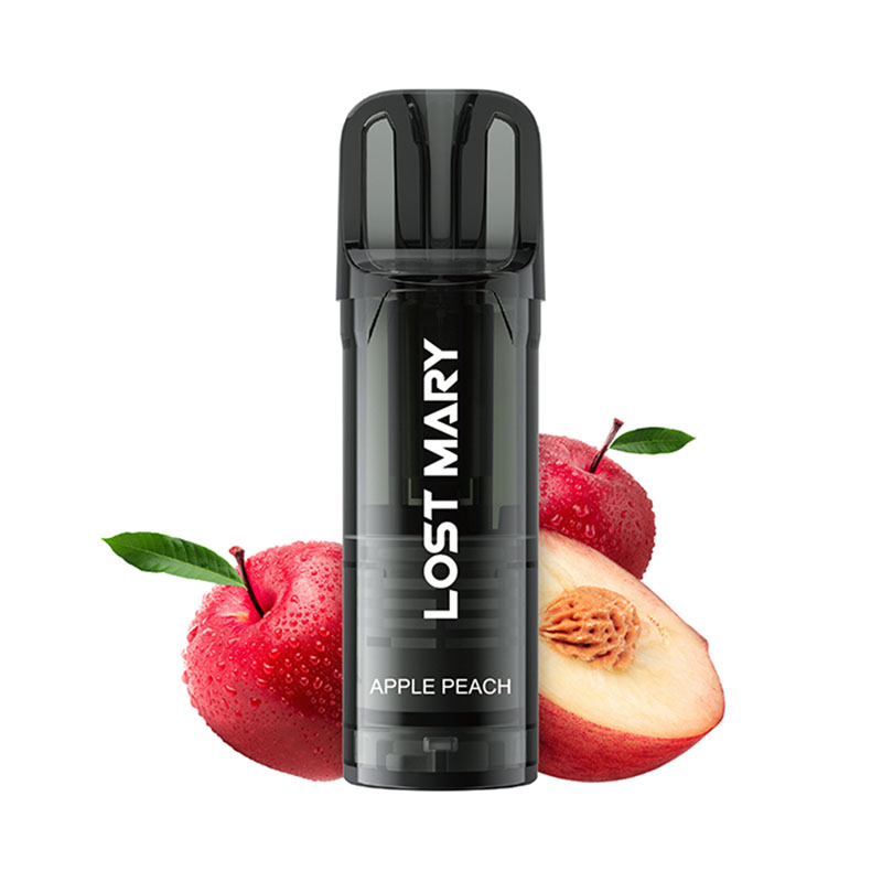 Lost Mary Wavi Apple Peach 20mg Prefilled Pods Packung