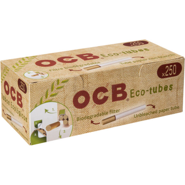 OCB Organic Hülsen 250 Stück Packung