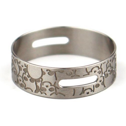 AFC Ring CP Mods LIghtsaber Skull Edition Stainless Steel