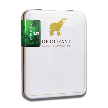 De Olifant Soft Touch Giant Cigarillo Brasil Zigarillos 5er Blechschachtel
