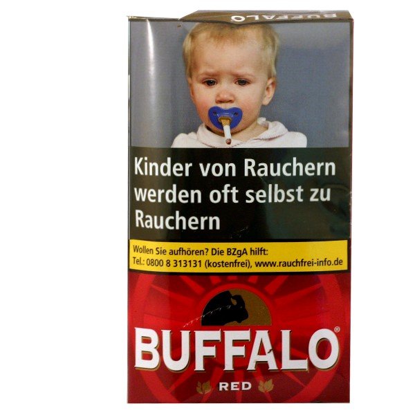 Buffalo Red Tabak Pouch