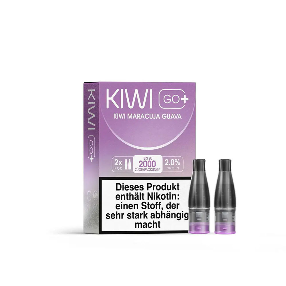 Kiwi Go+ Pods Kiwi Maracuja Guava 20mg prefilled