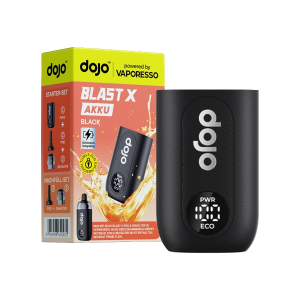 Dojo Blast X E-Zigarette Akkuträger Black