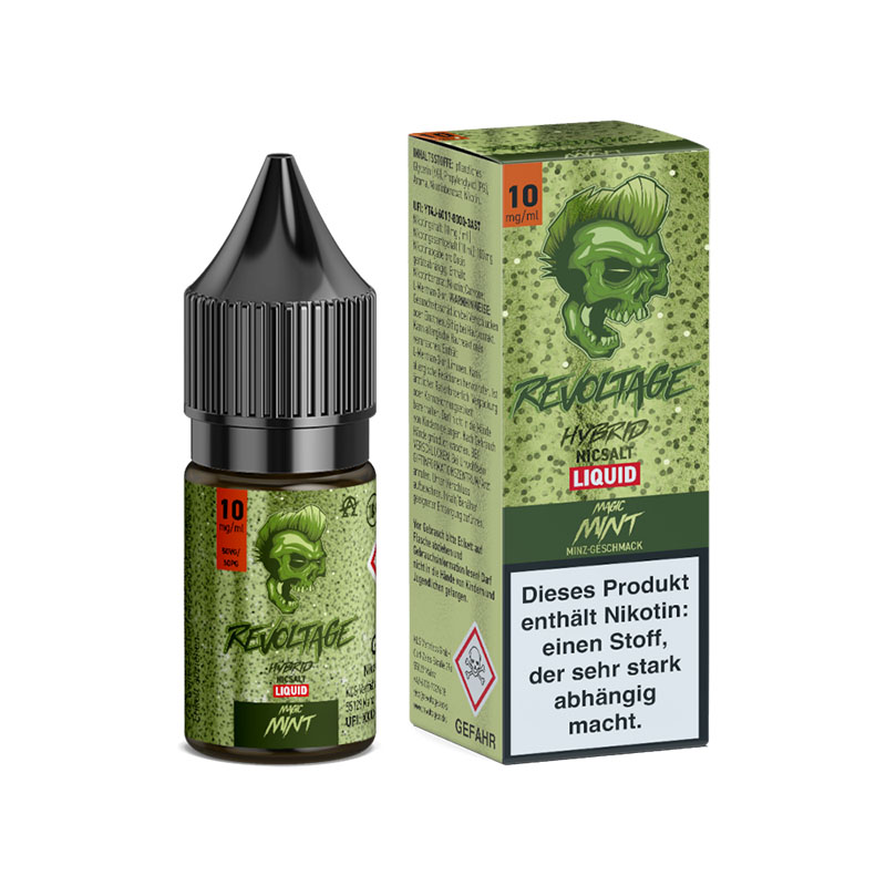 Revoltage Hybrid Nikotinsalz Liquid Magic Mint 10mg