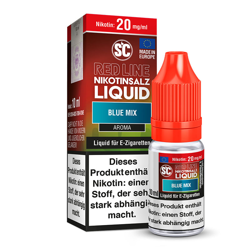 SC Red Line Blue Mix Nikotinsalz Liquid 20mg
