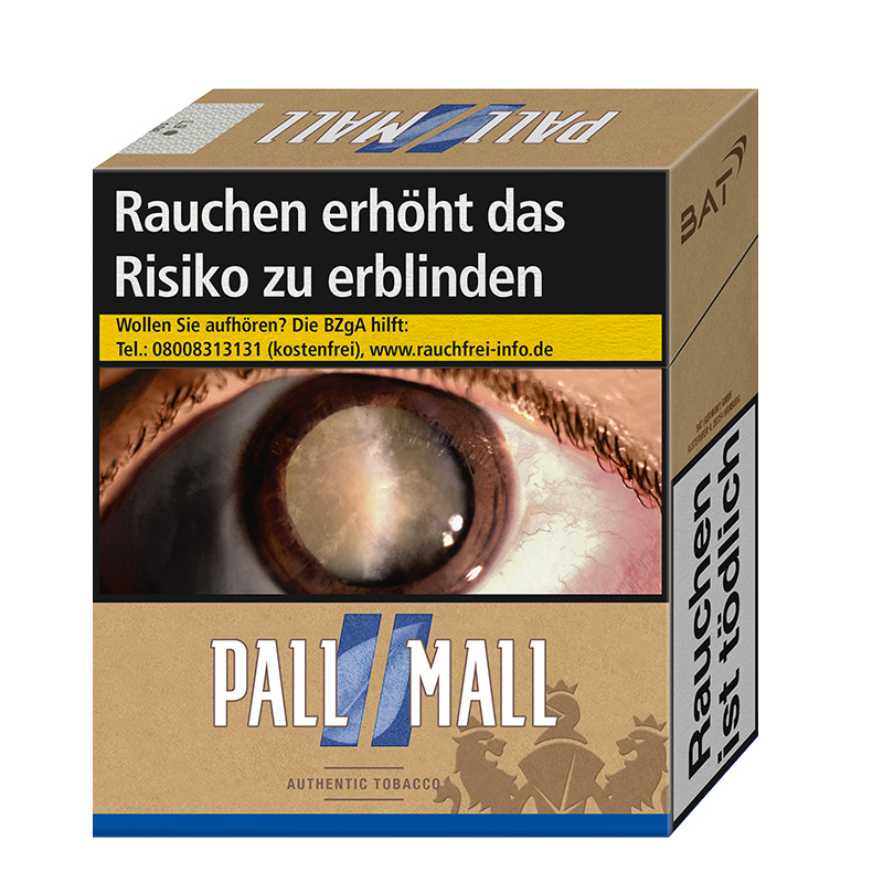 Pall Mall Authentic Blue Super Zigaretten Schachtel