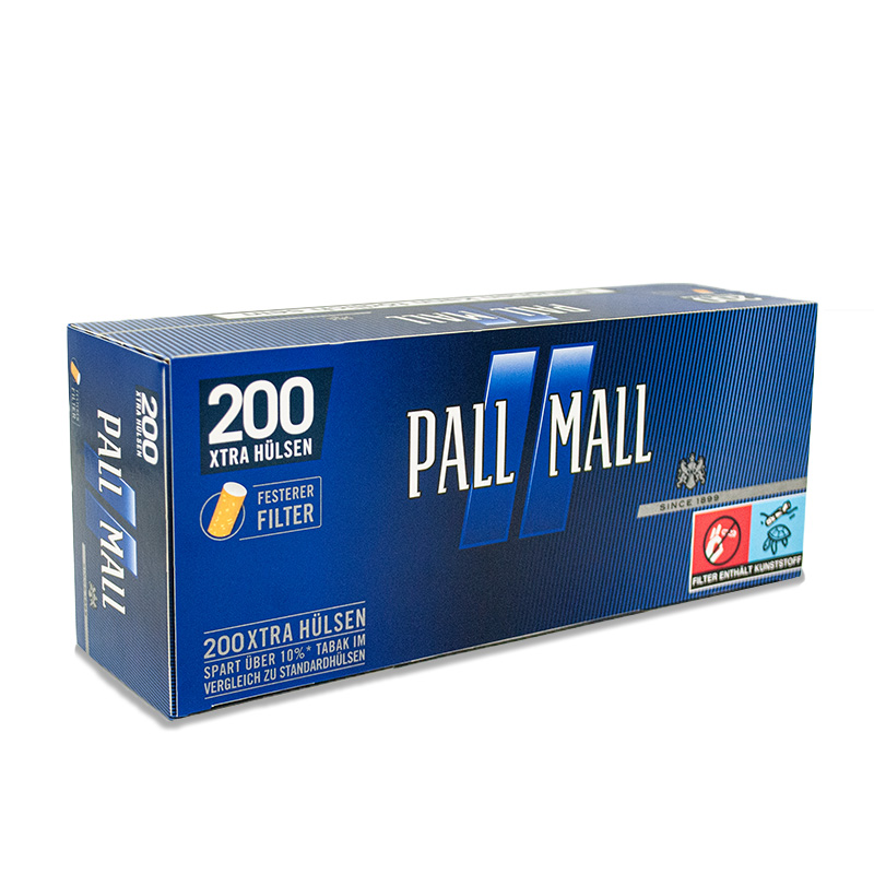 Pall Mall Blau Xtra Filterhülsen Packung