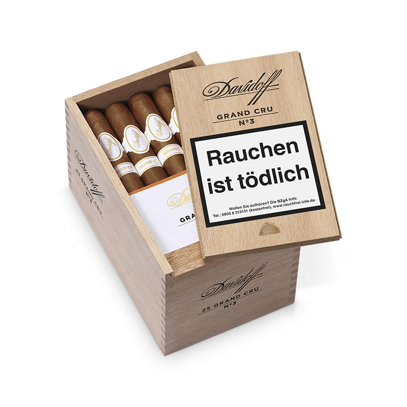 Davidoff Grand Cru No. 3 Zigarren Kiste