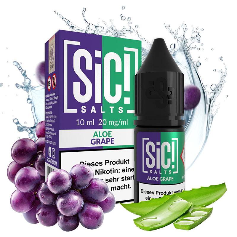SiC! Salts Aloe Grape 20mg Nikotinsalz Liquid