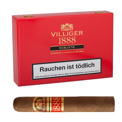 Villiger 1888 Robusto Zigarren 20er Kiste